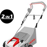Scarificateur électrique 1500 W largeur 32 cm profondeur réglable sac 30 L 2 rouleaux – image 5