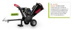 Broyeur de végétaux thermique 420 cc 120 mm démarrage électrique – image 1