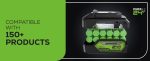Tronçonneuse à batterie 48 V avec guide-chaîne 35 cm 2 batteries 4 Ah et chargeur double - 35 cm, sans batterie – image 6