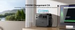 Station électrique portable 2073,6 Wh 2600 W