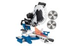 Scie à onglet radiale 2000 W lame 305 mm coupe 330x105 mm double inclinaison table -45/+45 laser – image 9