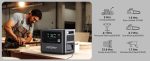 Station électrique portable 2048 Wh 2400 W UPS recharge