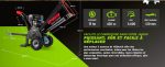 Broyeur de végétaux thermique 420 cc 120 mm démarrage électrique – image 2