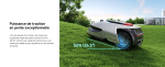 Robot tondeuse 3000 m² avec cartographie 3D et coupe bordure - A2 – image 5