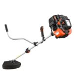 Débroussailleuse thermique 52 cm3 3 CV largeur de coupe 32 cm tête double fil lame 3 dents réservoir 1,2 L - 62 cc – image 7