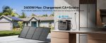 Station électrique portable 2073,6 Wh 2600 W
