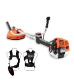 Débroussailleuse thermique 62 cm³ 3,5 CV 2 en 1 avec lame 3 dents et tête à fil - 62 cc – image 3