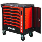 Servante d’atelier 257 outils 7 tiroirs porte latérale et tiroir vertical – image 16