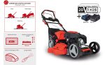 Tondeuse thermique 53 cm autotractée avec démarrage électrique