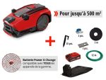 Robot tondeuse 18 V pour jardin jusqu’à 500 m² avec caméra – image 3
