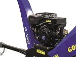 Broyeur de végétaux thermique 15 CV 420 cm³ capacité 5 à 12 cm démarrage électrique