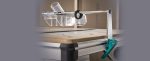 Établi multifonction pour machines 120 kg réglable en hauteur et pliable – image 5