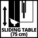 Scie circulaire sur table 2000 W avec glissière – image 14
