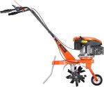 Motobineuse thermique essence 139 cm3 2,2 kW largeur 36 cm profondeur réglable 30 cm