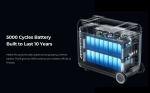 Station d’énergie solaire 5120 Wh avec 2 panneaux 400 W
