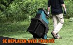 Broyeur de végétaux électrique 2800 W 45 mm 55 L - 60 L, A-Orange – image 2