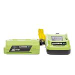 Motoculteur électrique sans fil 40 V 27,9 cm avec batterie et chargeur – image 10