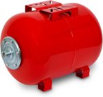 Réservoir à vessie 100 L horizontal 6 bar inox - Acier inoxydable, 100 L – image 3