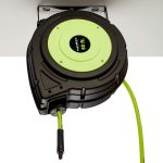 Enrouleur de tuyau d’air rétractable 3/8" 15 m montage mural pression max 10,34 bar – image 4