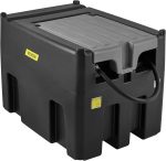 Réservoir diesel portable 439 L avec pompe 12 V et tuyau 4 m - 116GAL, Rouge – image 1