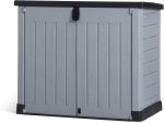 Abri horizontal de rangement 1200 L avec plancher et portes à charnière - SIO Pro – image 1