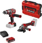 Pack 2 outils sans fil bois avec batteries chargeur et rail – image 2