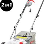Scarificateur électrique 1500 W largeur 32 cm profondeur réglable sac 30 L 2 rouleaux – image 2