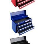 Servante d’atelier 5 tiroirs verrouillage centralisé avec roues et tapis antidérapants