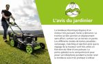 Tondeuse thermique 53 cm autotractée avec bac 65 L – image 6