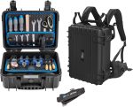 Valise d’outillage 53,5 x 36 x 19,5 cm capacité 43 charge 50 kg - JUMBO 6700 - 53,9 x 35,9 x 22,5 cm – image 2
