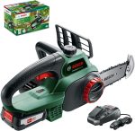 Tronçonneuse sans fil 36 V guide 35 cm avec batterie et chargeur – image 1