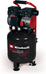 Compresseur à air 50 L 8 bars 1500 W sans huile avec réducteur de pression - Débit : 270 L/min – image 1