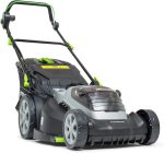 Tondeuse sans fil 37 cm 2x20 V avec bac et mulching - 20V 43cm Lawnmower – image 2