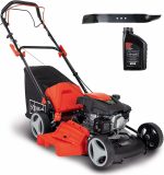Tondeuse à gazon thermique essence 150 cm3 coupe 46 cm bac 55 L mulching éjection latérale - Solo – image 1