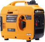 Groupe électrogène inverter 3300 W essence 230 V avec USB - 5500W, Orange Noir – image 3
