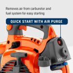 Souffleur aspirateur thermique 28 cc 170 MPH 425 CFM Smart Start – image 4