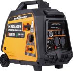 Groupe électrogène inverter 3300 W essence 230 V avec USB - 5500W, Orange Noir – image 2