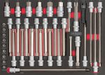 Composition d’outils 6 tiroirs 428 pièces pour servante d’atelier – image 5