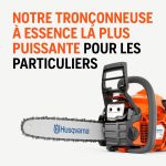 Tronçonneuse thermique HUSQVARNA 135 Mark II guide 35 cm