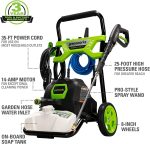 Nettoyeur haute pression électrique 2000 PSI 1,2 GPM avec réservoir de savon – image 10
