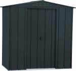Abri de jardin en métal 4,37 m² toit monopente avec lucarne anthracite - 10 x 8 Top, Woodgrain – image 6