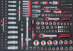 Composition d’outils 6 tiroirs 428 pièces pour servante d’atelier – image 1