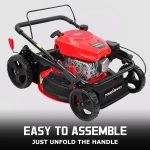 Tondeuse à gazon essence PowerSmart 144 cc 18 pouces 3 en 1