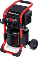 Compresseur à air 50 L 8 bars 1500 W sans huile avec réducteur de pression - Débit : 270 L/min – image 3