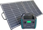 Générateur solaire 1000 W 725,76 Wh avec panneau 200 W - Kit Solaire 1000W Flagship – image 1