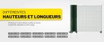 Clôture mobile 25 m x 90 cm avec 15 piquets - 25 m – image 3