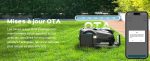 Robot tondeuse 1600 m² RTK avec coupe en U et bordures – image 3