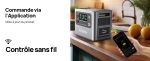 Station électrique portable 2048 Wh 2400 W UPS recharge