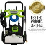 Nettoyeur haute pression électrique 2000 PSI 1,2 GPM avec réservoir de savon – image 2