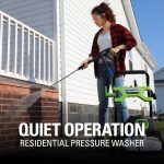 Nettoyeur haute pression électrique 2000 PSI 1,2 GPM avec réservoir de savon – image 1